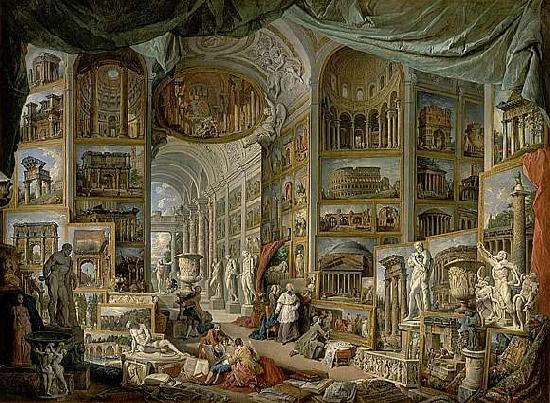 Giovanni Paolo Pannini Views of Ancient Rome China oil painting art